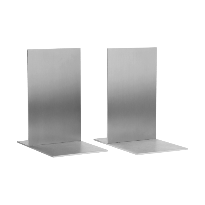 Soportes para libros Lager, 2-pack, Aluminium Ferm Living