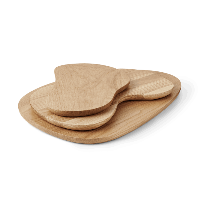Tabla de cortar Cairn 3 piezas, Oak Ferm Living