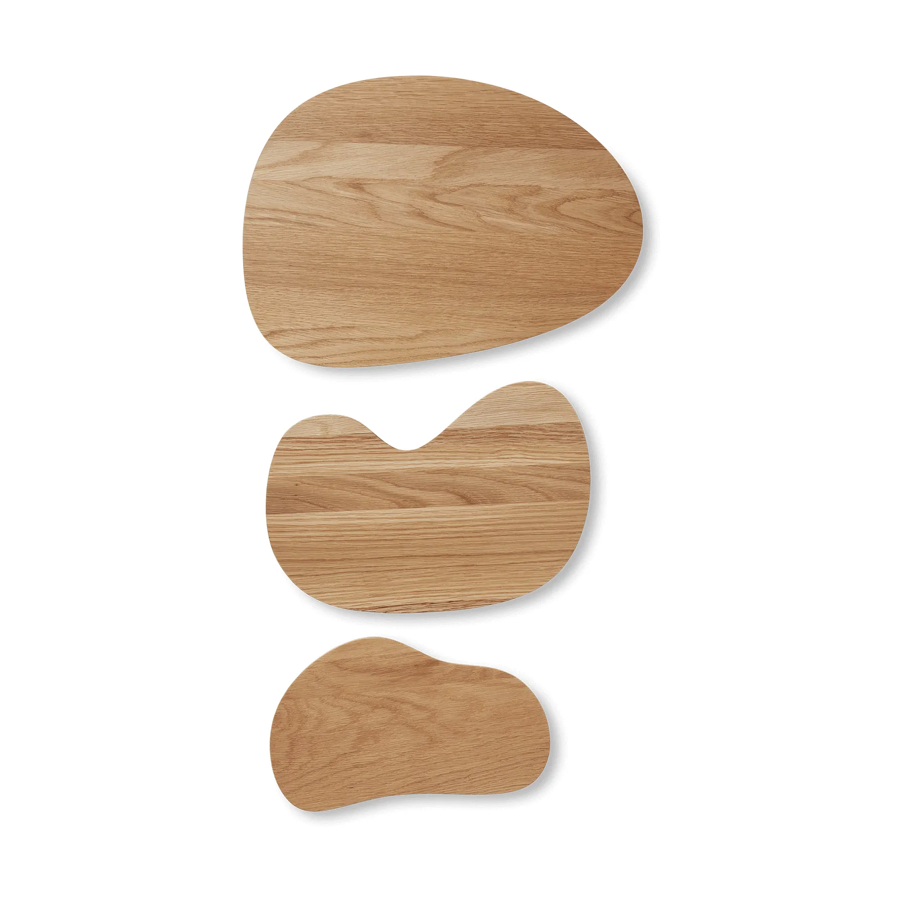 Tabla de cortar Cairn 3 piezas, Oak Ferm Living