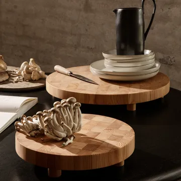 Tabla de cortar Chess redonda - Small Ø30 cm - Ferm Living