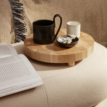 Tabla de cortar Chess redonda - Small Ø30 cm - Ferm Living