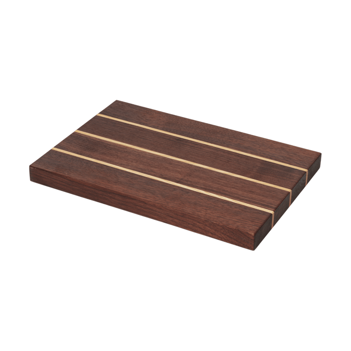 Tabla de cortar Stribe fine 25x36 cm - Walnut-ash - Ferm Living