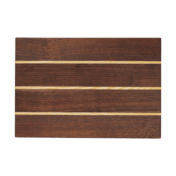Tabla de cortar Stribe fine 25x36 cm - Walnut-ash - Ferm Living