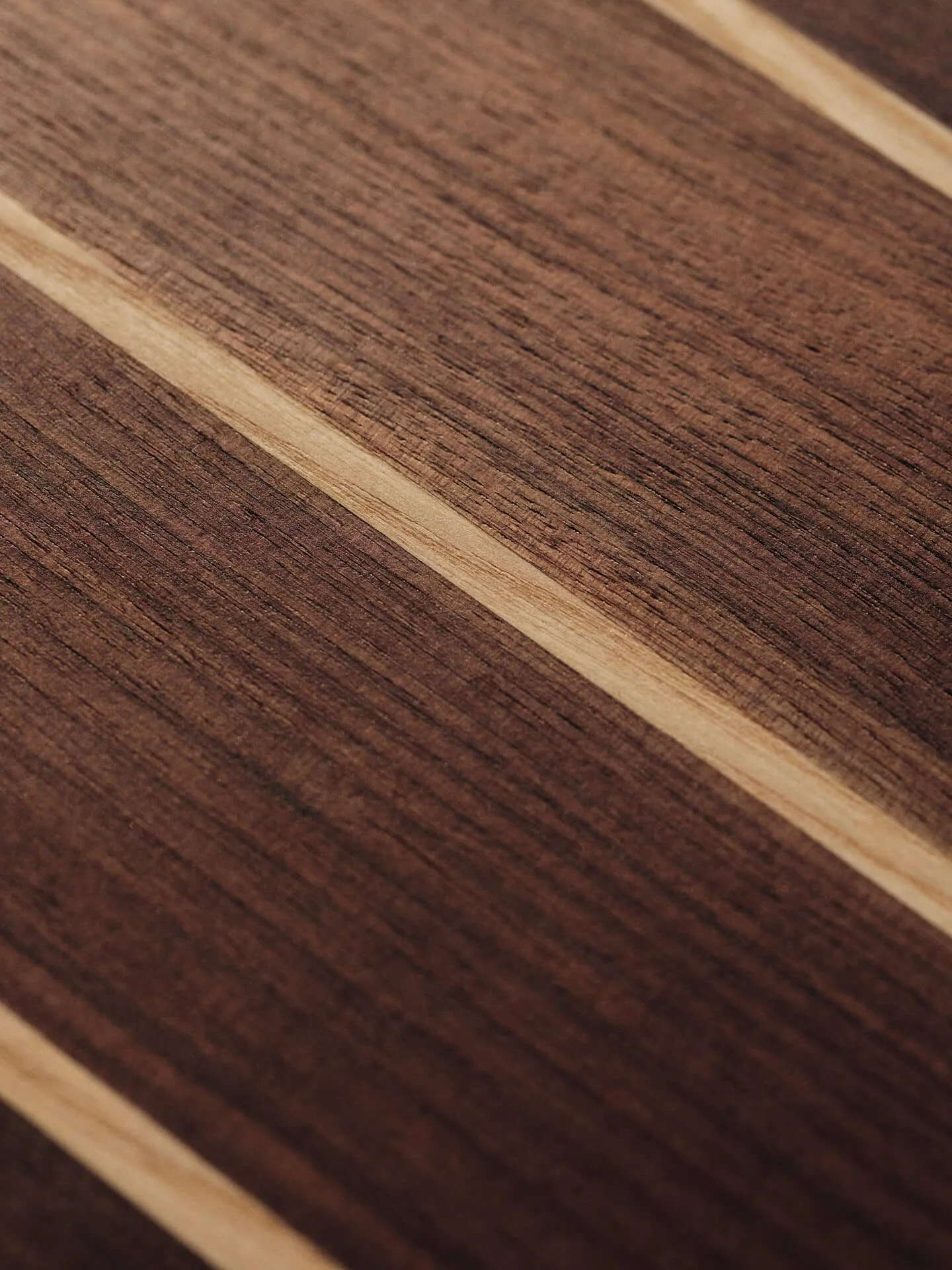 Tabla de cortar Stribe fine 25x36 cm, Walnut-ash Ferm Living