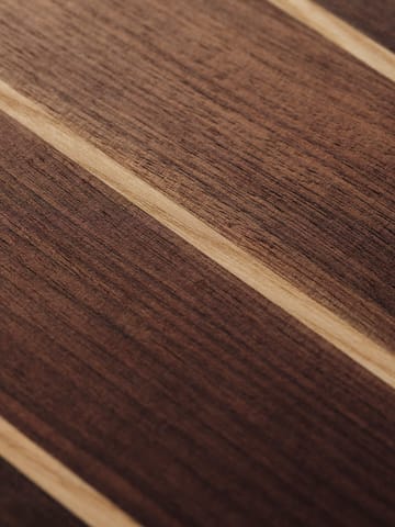 Tabla de cortar Stribe fine 25x36 cm - Walnut-ash - Ferm Living