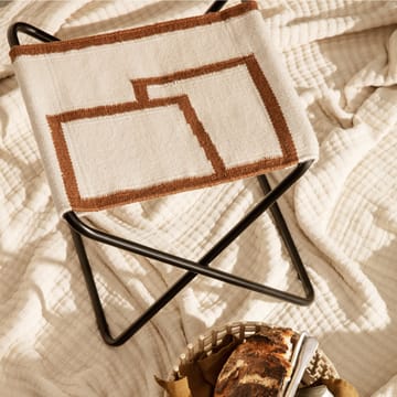 Taburete bajo Desert - Black-shape - Ferm Living
