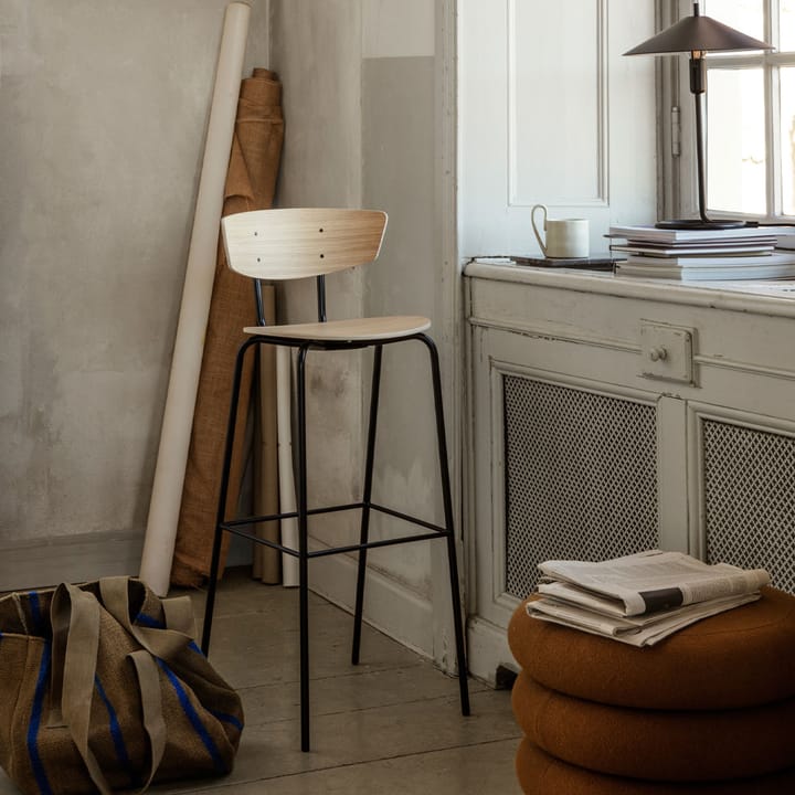 Taburete bar Herman, Oak white oiled Ferm Living