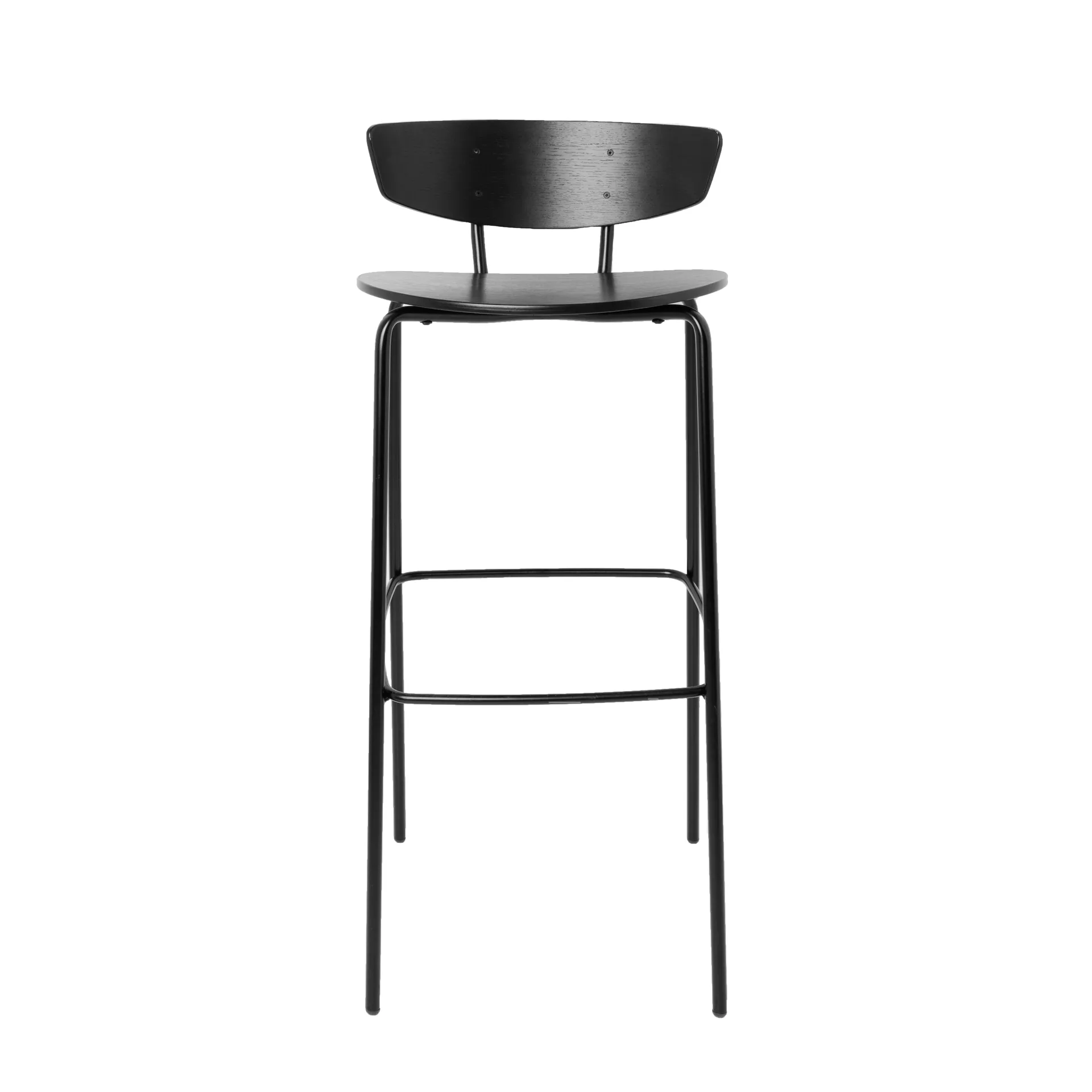 Taburete de bar Herman alto, Negro Ferm Living