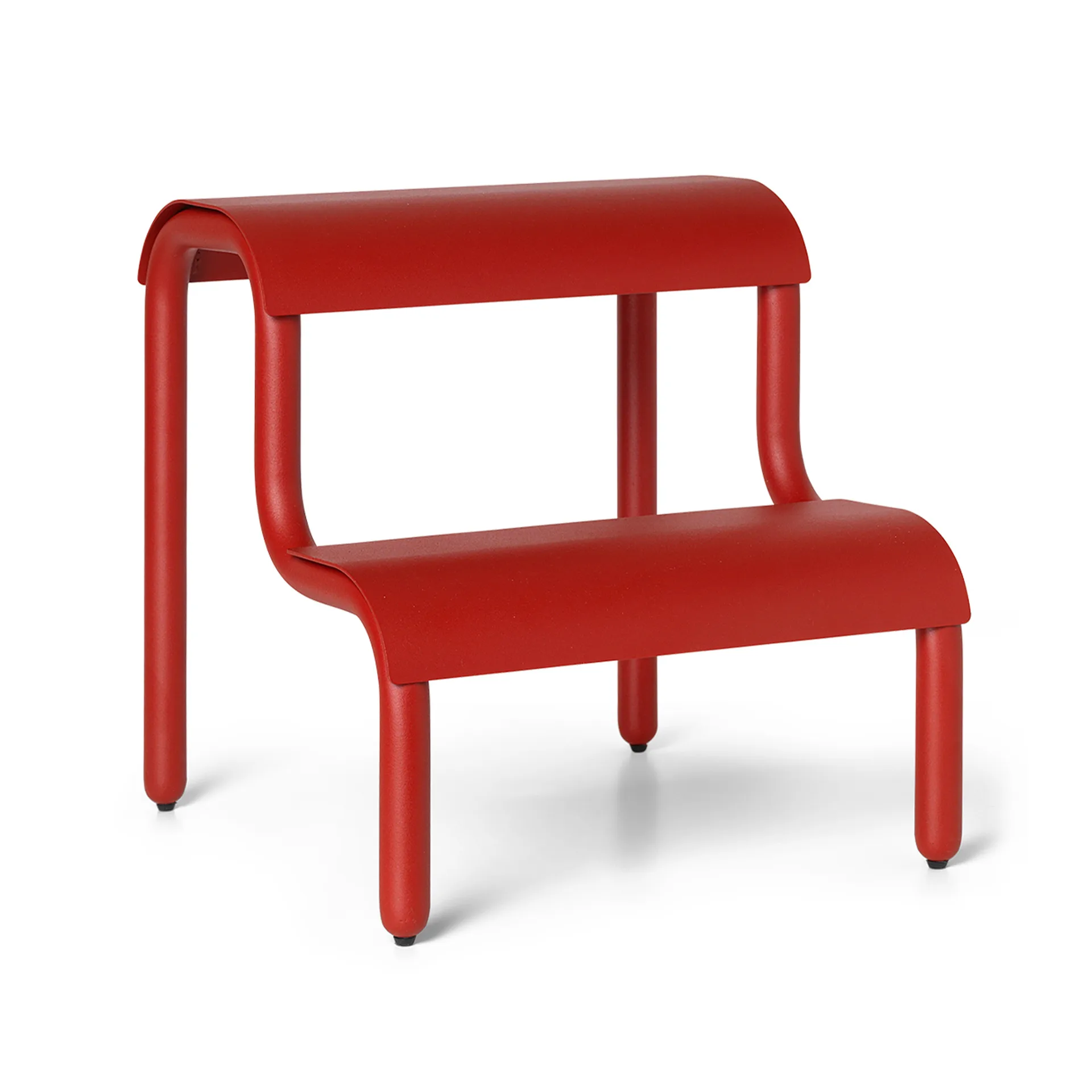 Taburete escalera Up, Poppy Red Ferm Living