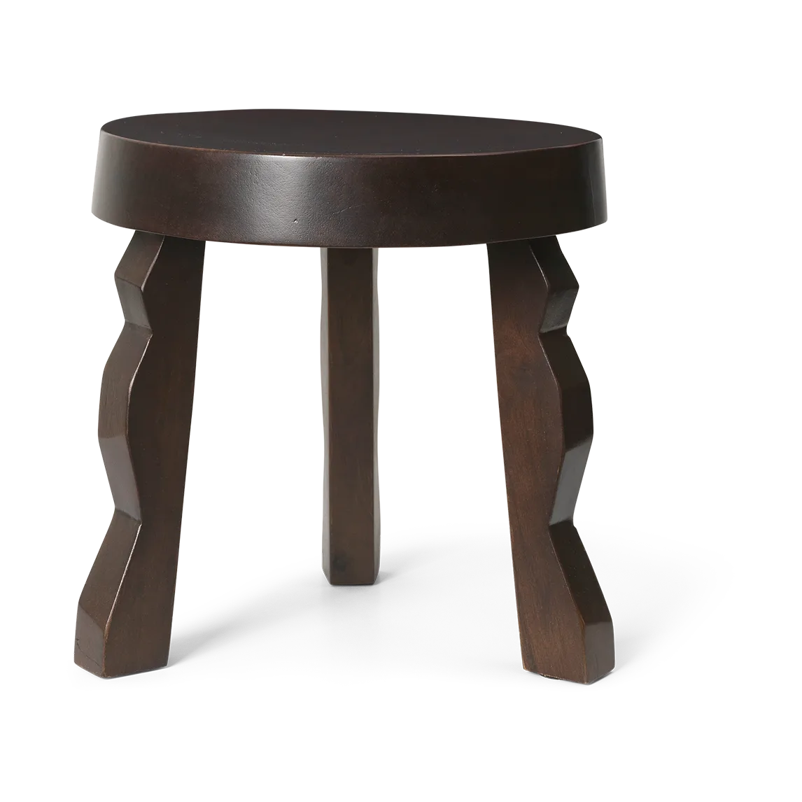 Taburete Faye, Mango oscuro manchado Ferm Living