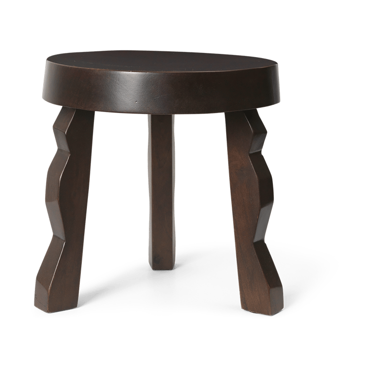 Taburete Faye - Mango oscuro manchado - Ferm Living