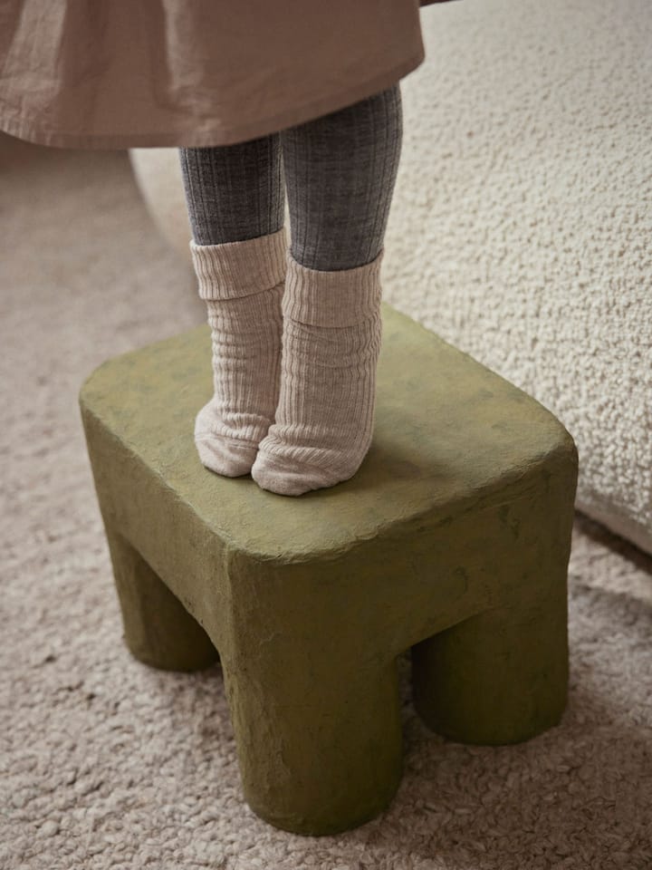 Taburete Podo, Khaki Ferm Living