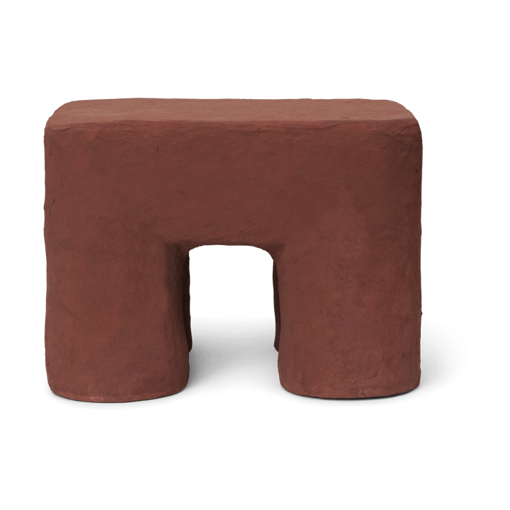 Taburete Podo, Red Brown Ferm Living