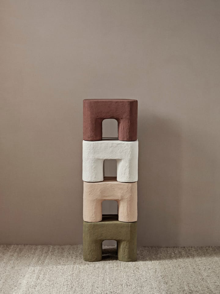 Taburete Podo, White Ferm Living