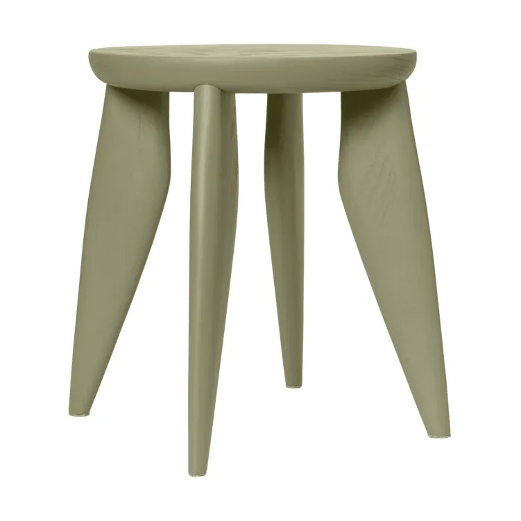 Taburete redondo Feve kids, Elm green Ferm Living