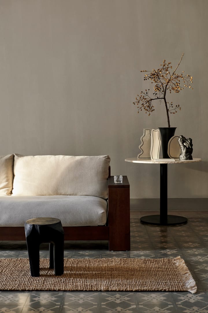 Taburete Root Ø30x40 cm - Black stained - ferm LIVING
