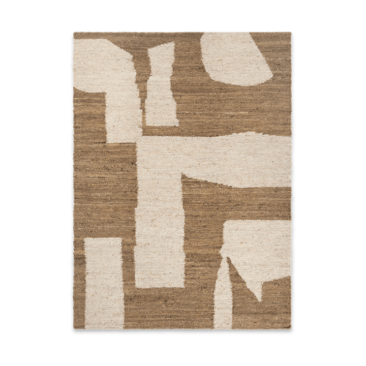 Tapete de lana - Color crema caramelo, 140x200 cm - Ferm LIVING