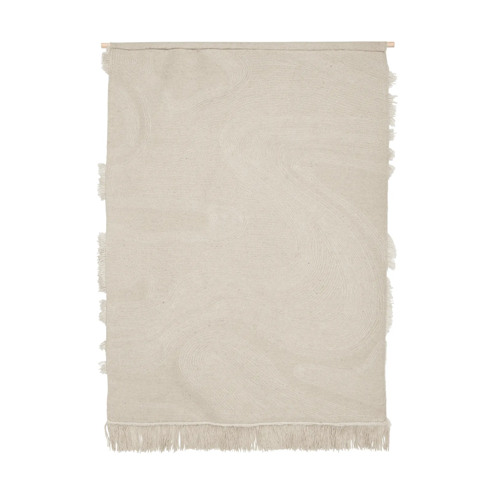 Tapiz de pared Rime, Off white, 110x145 cm Ferm Living