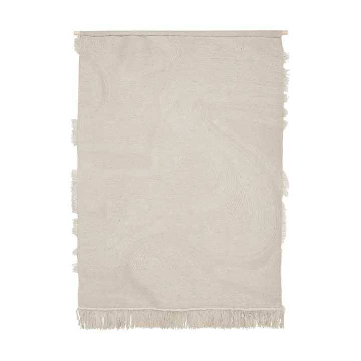 Tapiz de pared Rime - Off white, 110x145 cm - Ferm Living