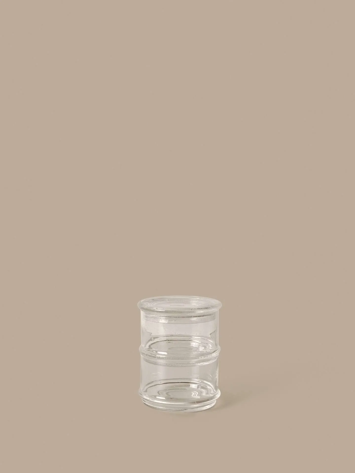 Tarros apilables Boya, 2 piezas, Clear Ferm Living