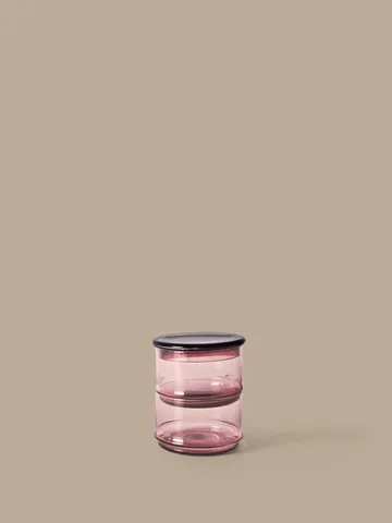 Tarros apilables Boya - 2 piezas, mauve - Ferm Living