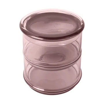 Tarros apilables Boya - 2 piezas, mauve - Ferm Living