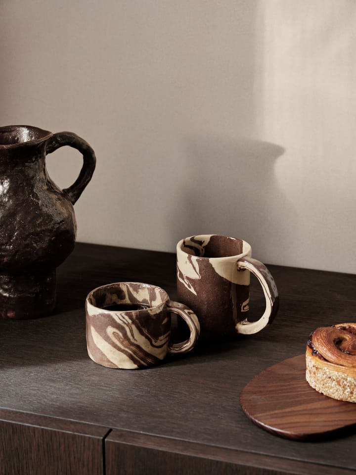 Taza alta Ryu 30 cl, Sand-brown Ferm Living