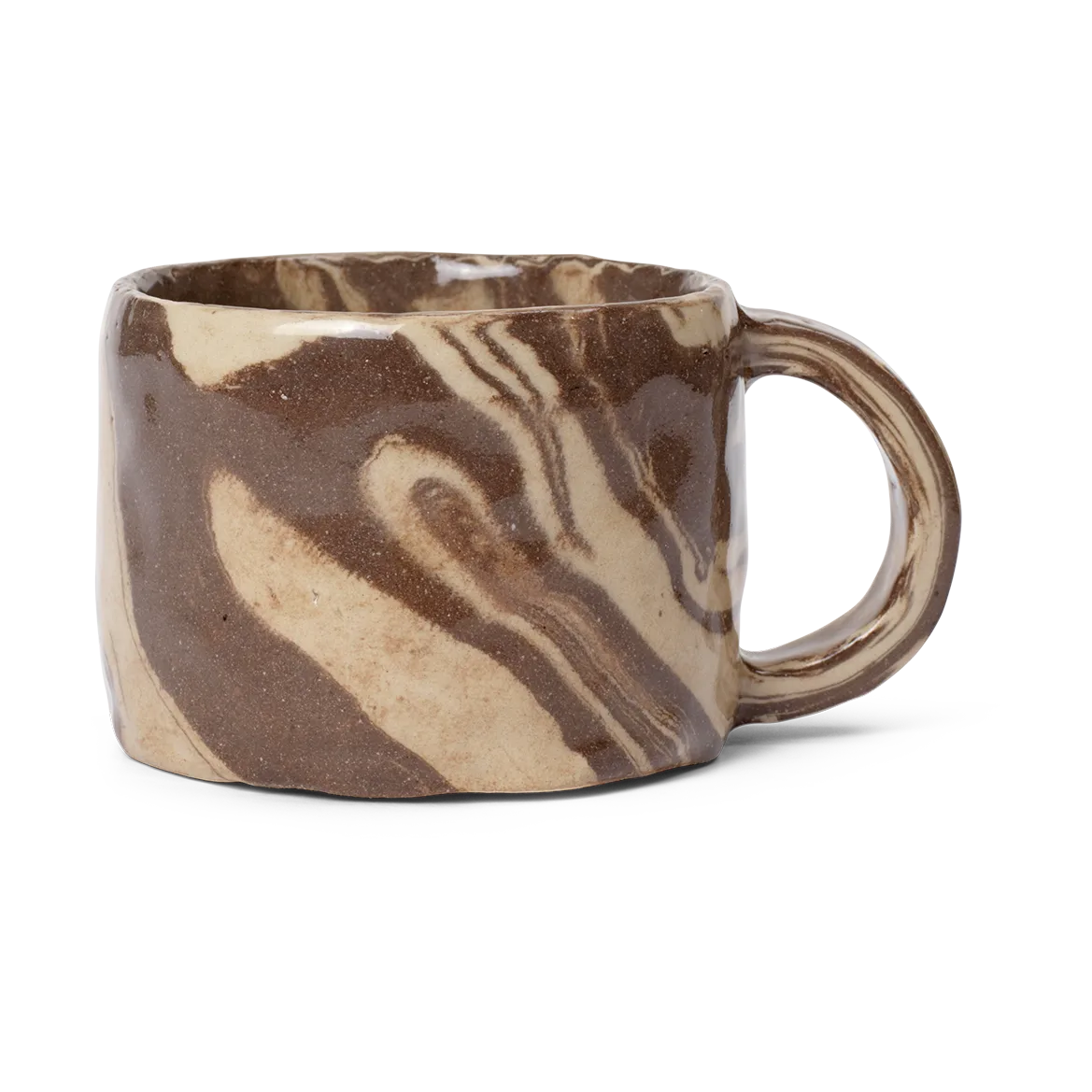 Taza baja Ryu 20 cl, Sand-brown Ferm Living