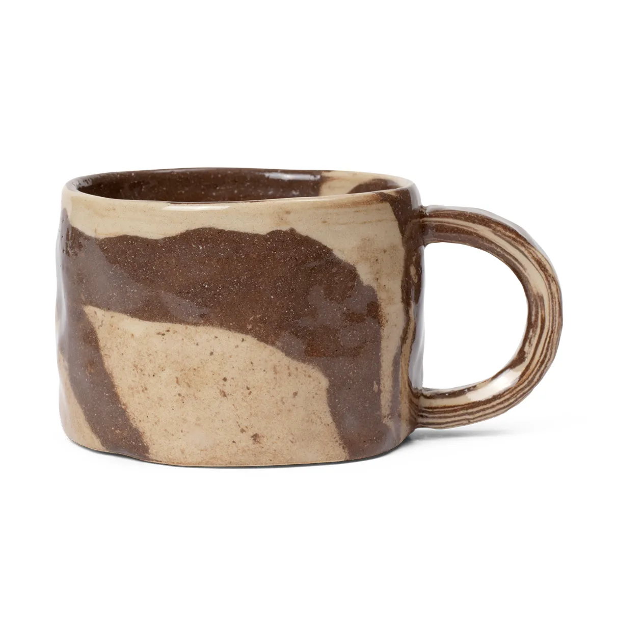 Taza baja Ryu 20 cl, Sand-brown Ferm Living