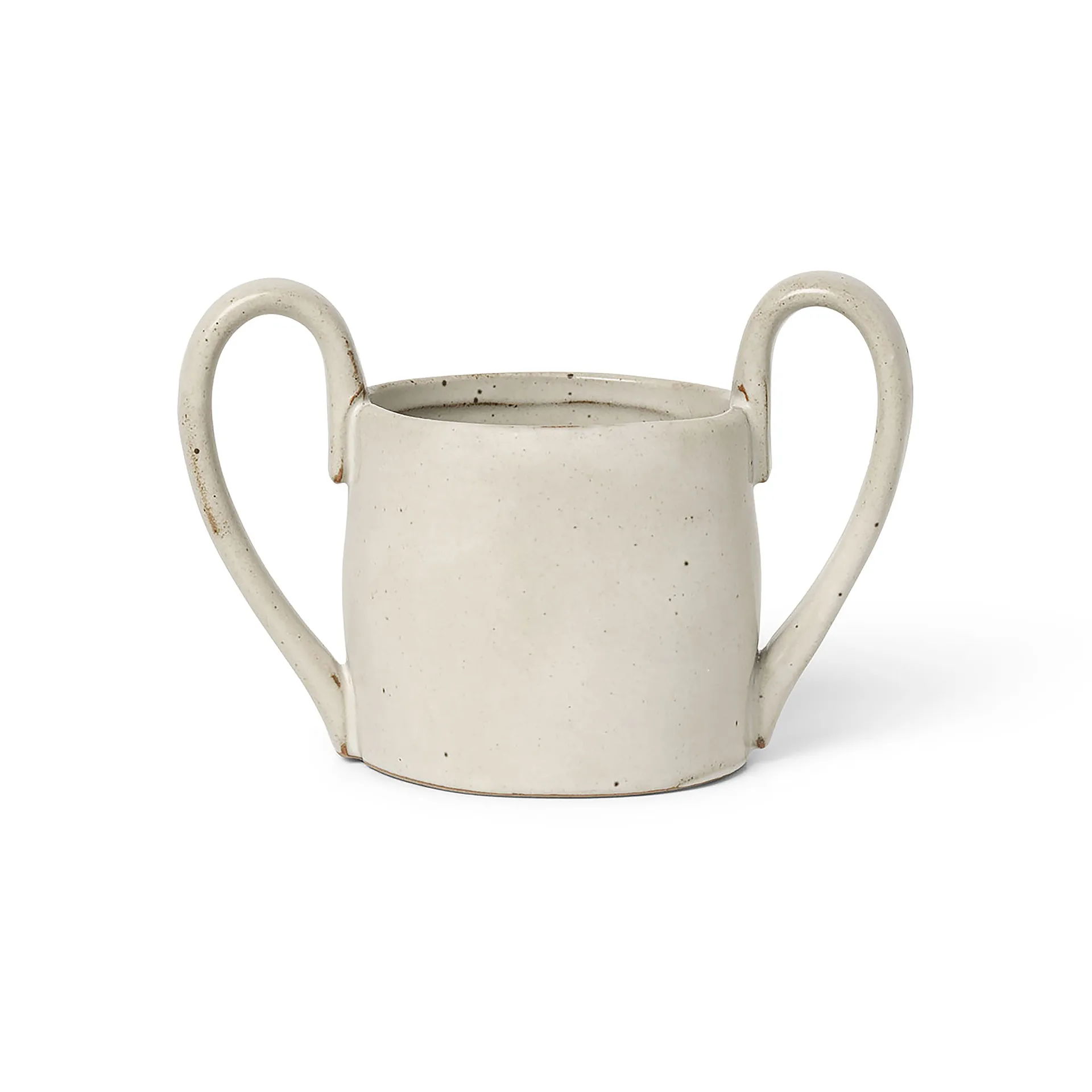 Taza infantil Flow 19 cl, Off-white speckle Ferm Living