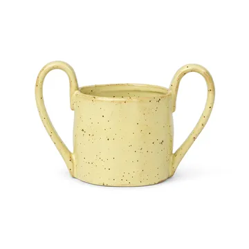 Taza infantil Flow 19 cl - Yellow speckle - Ferm Living