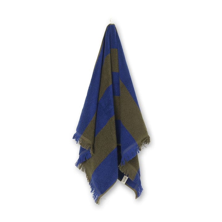 Toalla Alee 50 x 100 cm - Olive-bright blue - Ferm LIVING