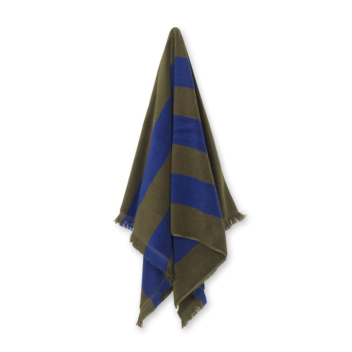 Toalla Alee 70 x 140 cm - Olive-bright blue - Ferm LIVING