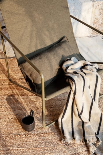 Toalla Alee 70 x 140 cm - Sand-black - Ferm Living