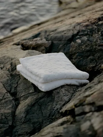 Toalla Cilla - Off white, 70x140 cm - Ferm Living
