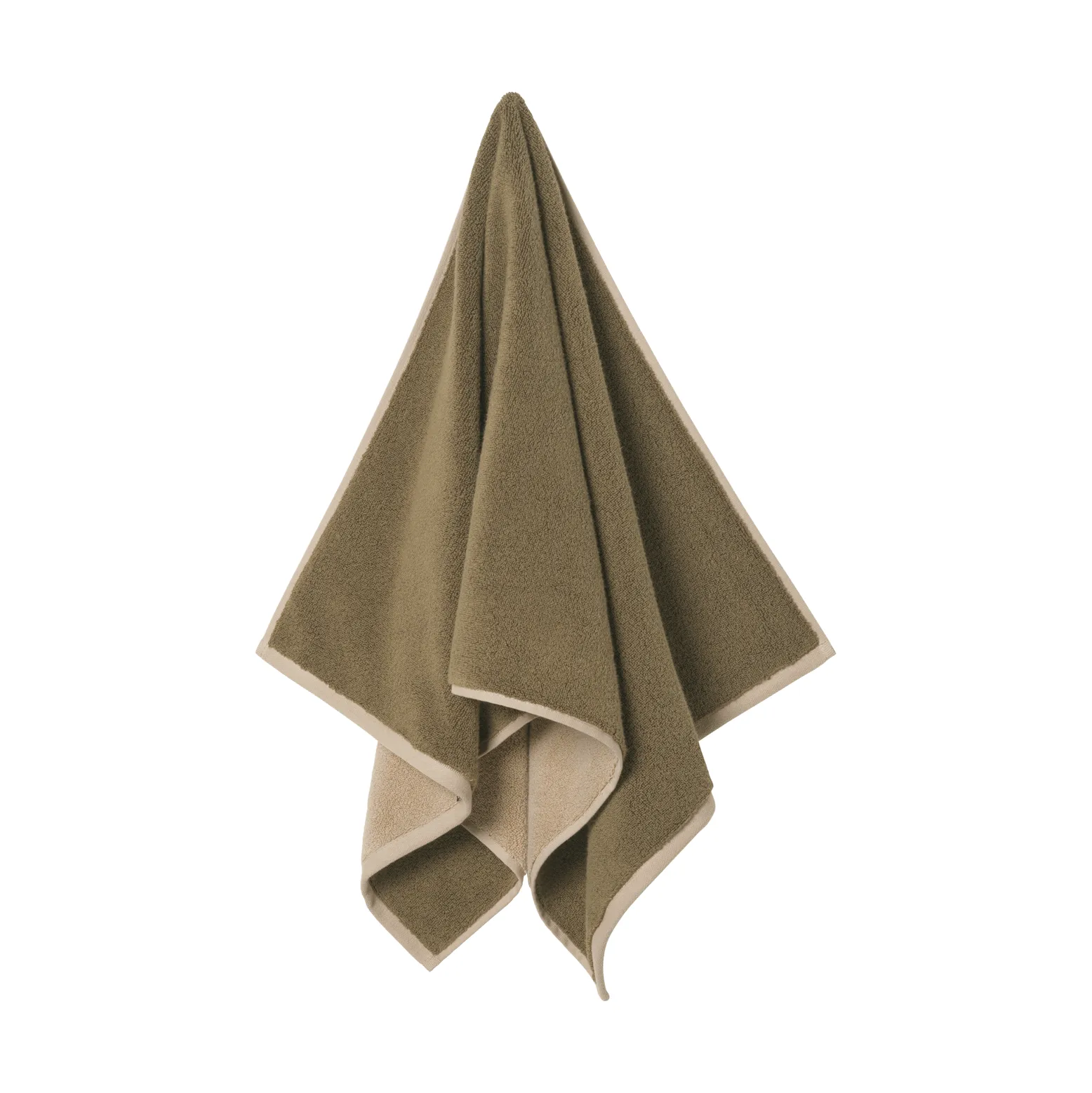 Toalla de baño Ekko, Olive-cashmere, 70x140 cm Ferm Living