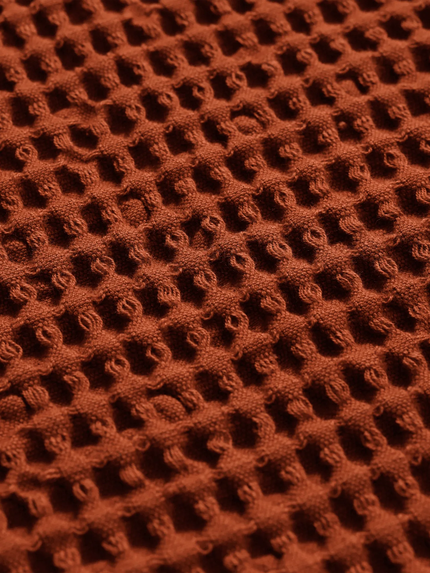 Toalla de manos Organic 50x100 cm, Brown Clay Ferm Living