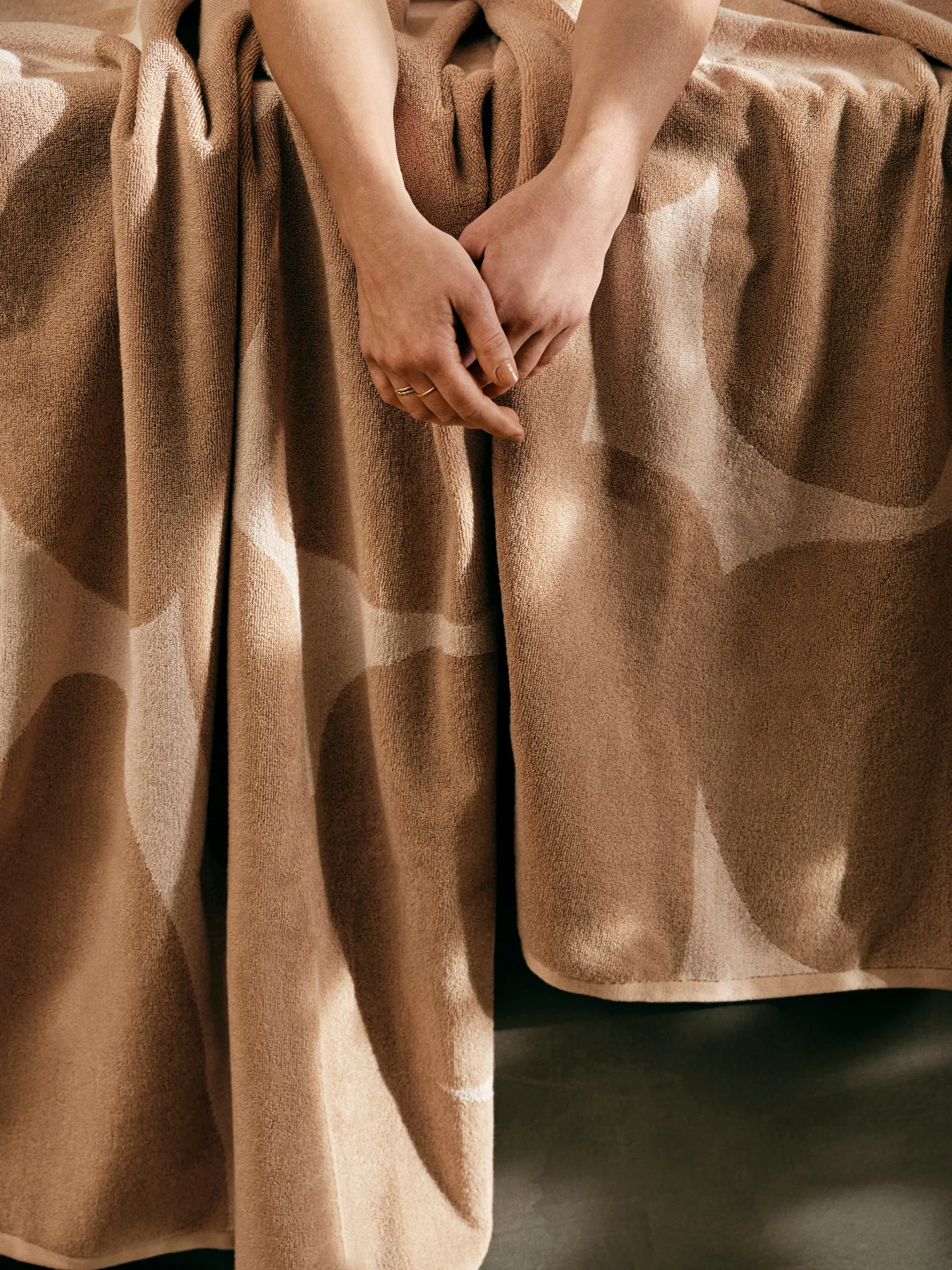 Toalla Ebb 70x140 cm, Sand, off-white Ferm Living