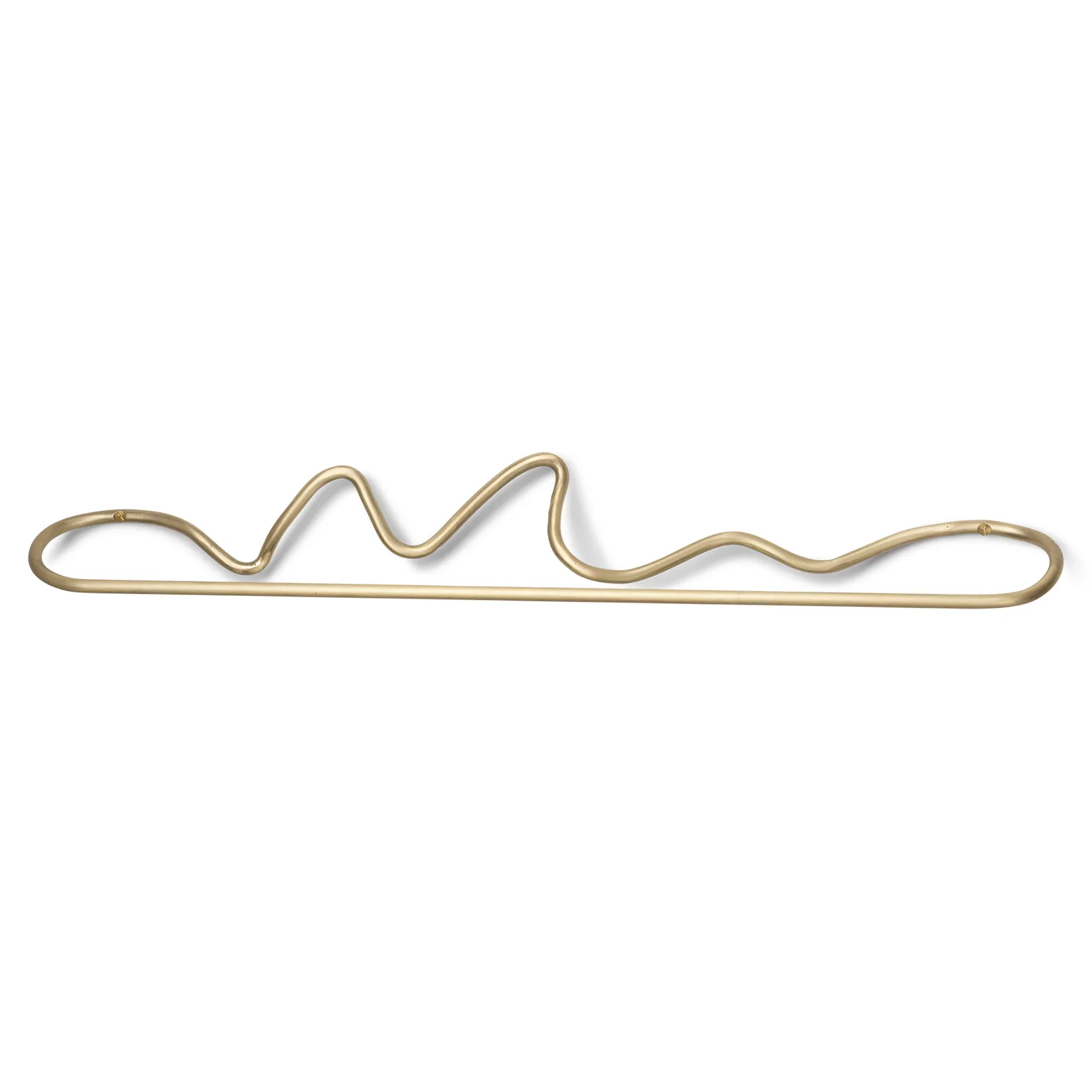 Toallero Curvature, latón Ferm Living