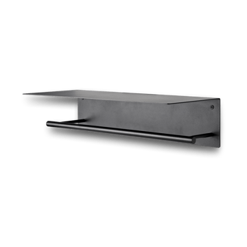 Toallero Dora con estante - Black - Ferm Living