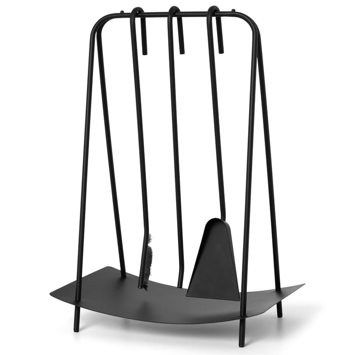 Utensilios de chimenea Port - negro - Ferm Living
