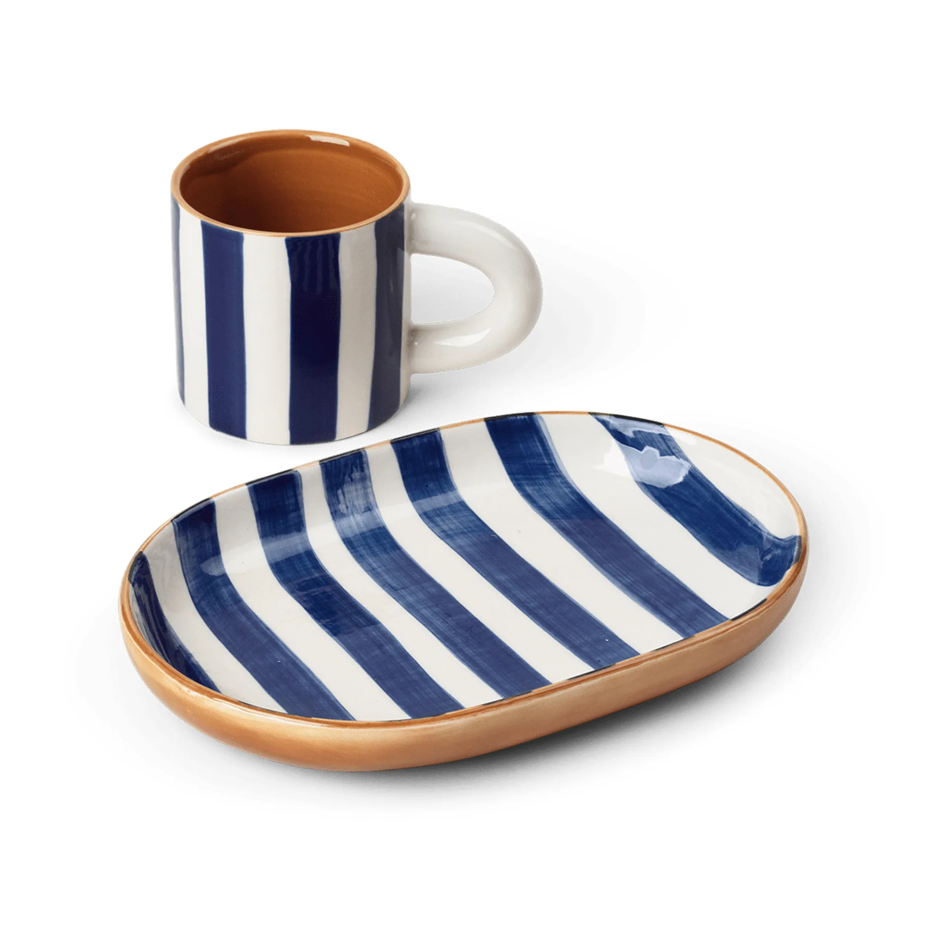 Vajilla infantil Milu 2 piezas, Blue Ferm Living