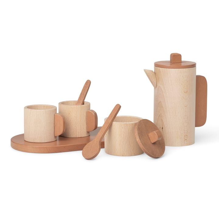Vajilla infantil Toro madera, Natural Ferm Living