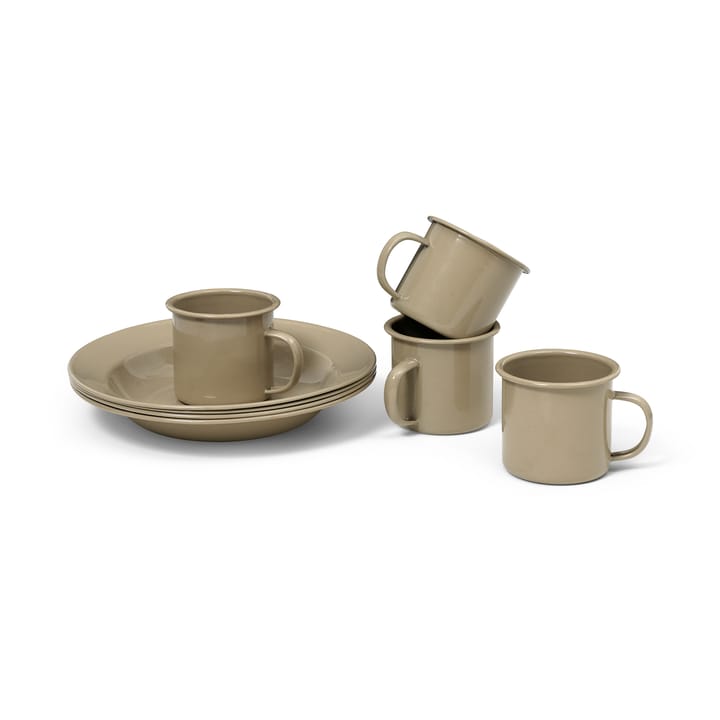Vajilla picknick Yard Picnic 8 piezas, Cashmere Ferm Living