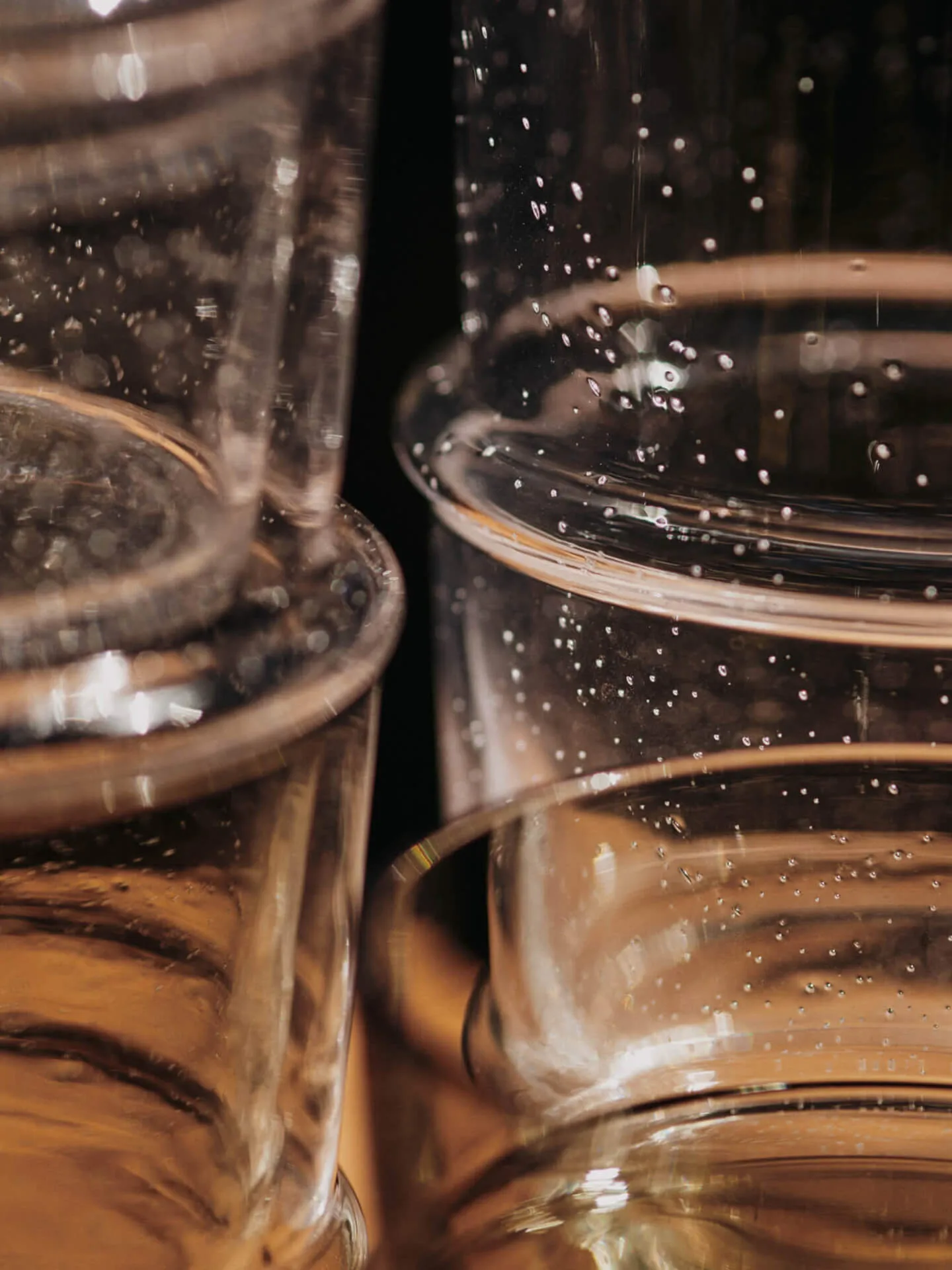 Vaso Boya alto 45 cl, 2-pack, Clear Ferm Living