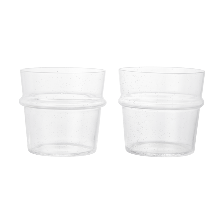 Vaso Boya bajo 30 cl, 2-pack - Clear - Ferm Living