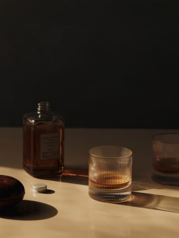 Vaso Ripple de 25 cl, 2-pack - Clear - Ferm Living