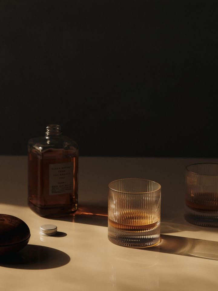 Vaso Ripple de 25 cl, 2-pack, Clear Ferm Living