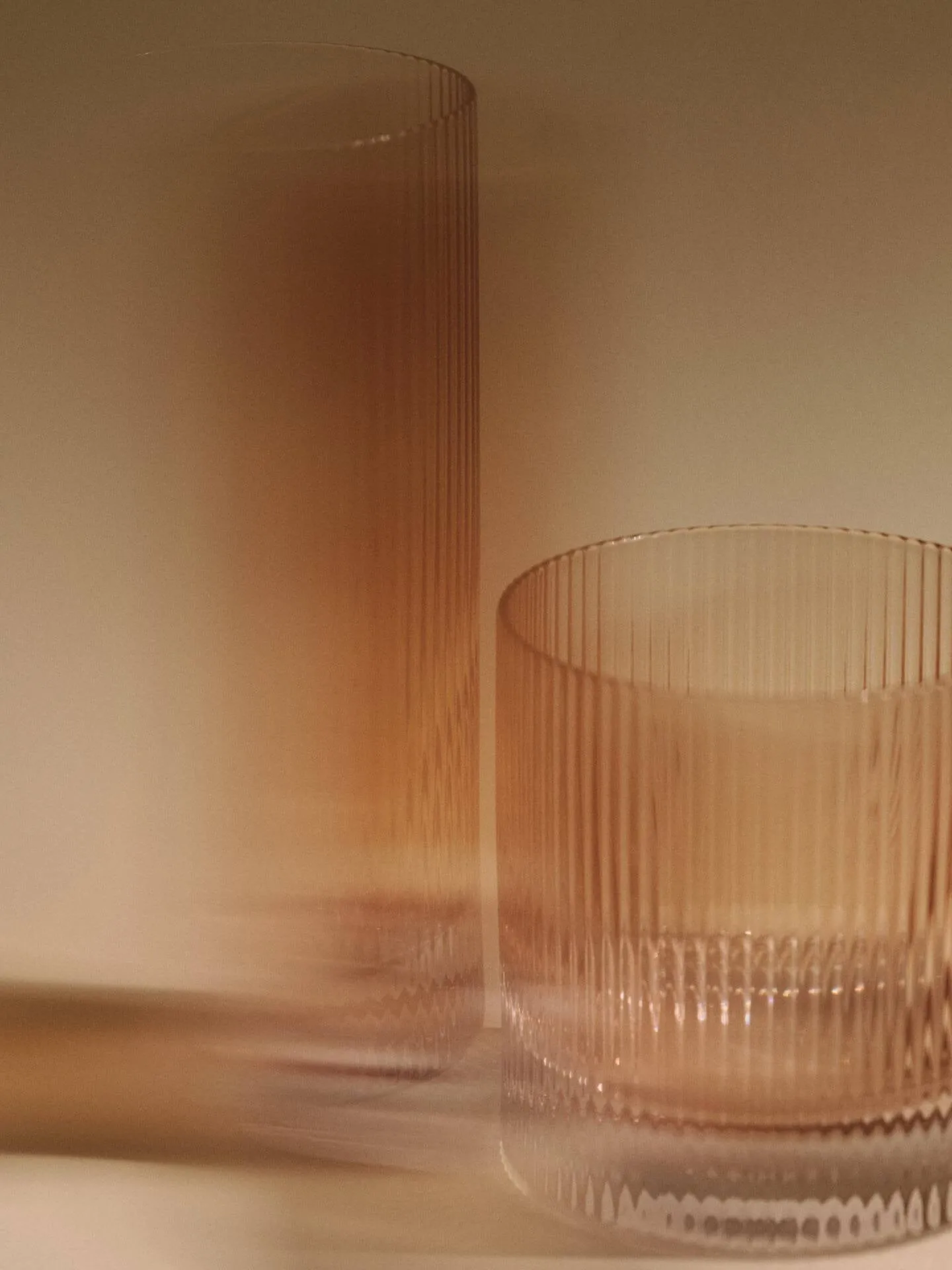 Vaso Ripple highball 48 cl, 2-pack, Blush Ferm Living