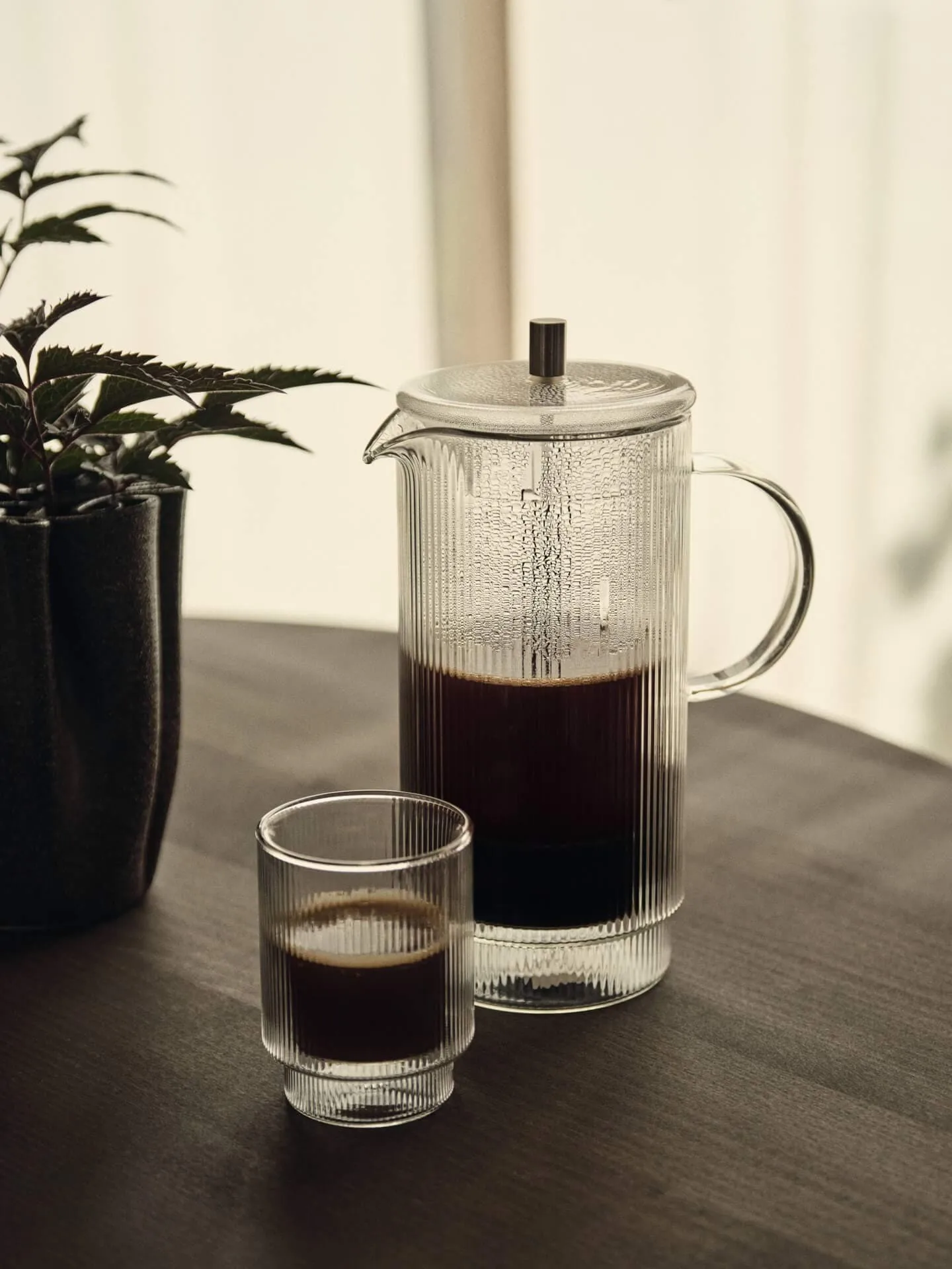 Vaso Ripple Thermal 22 cl, 2-pack, Clear Ferm Living